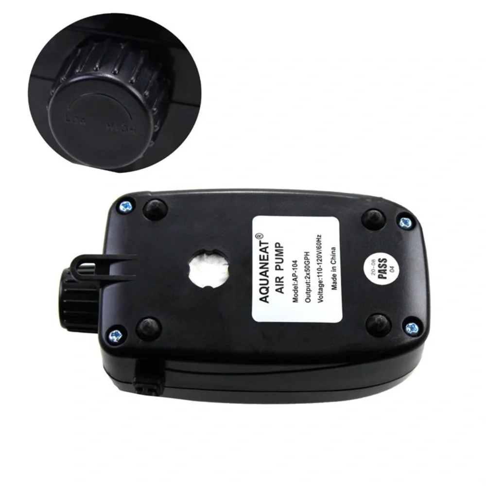 Aquaneat Air Pump Aquarium, 100GPH Fish Tank Air Pump Air Bubbler AP-104